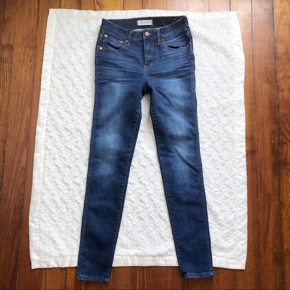 Madewell Denim - Madewell 9” High Riser Skinny in Patty Wash